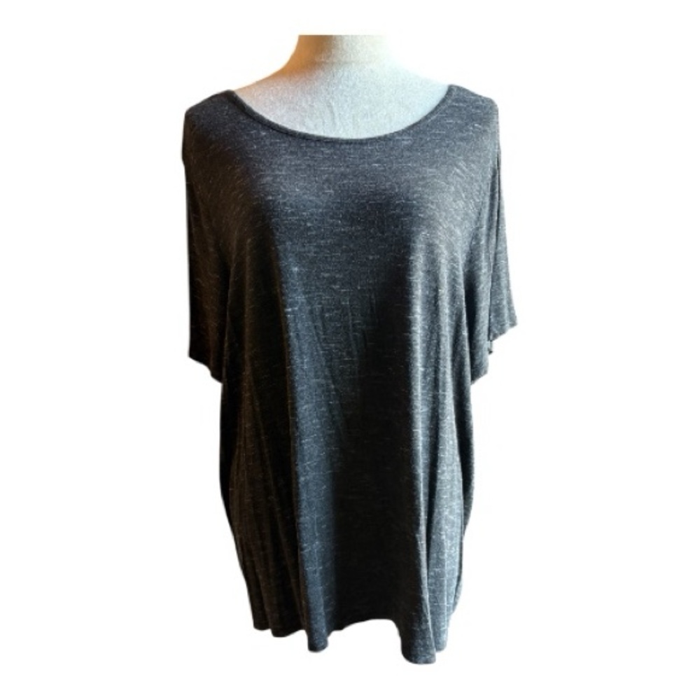 Old Navy Women's Black and White  Short Sleeve Top (2438-15)